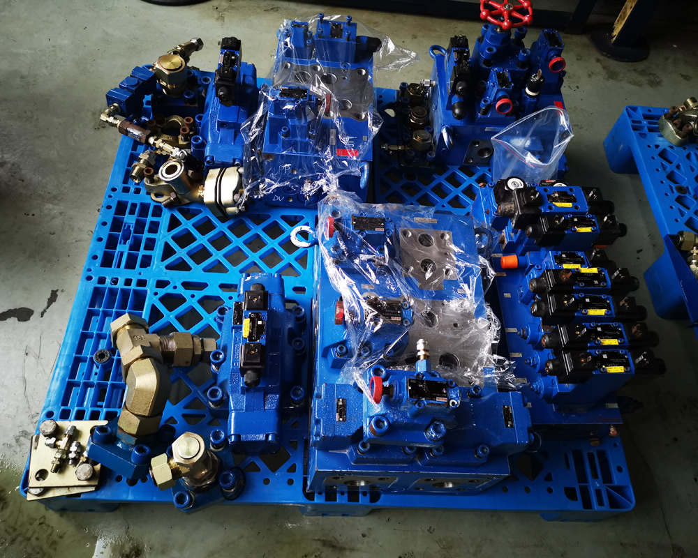 Repair of proportional servo valve and valve block