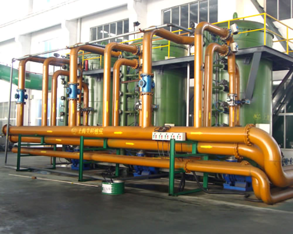 12000l rolling oil backwash filter system