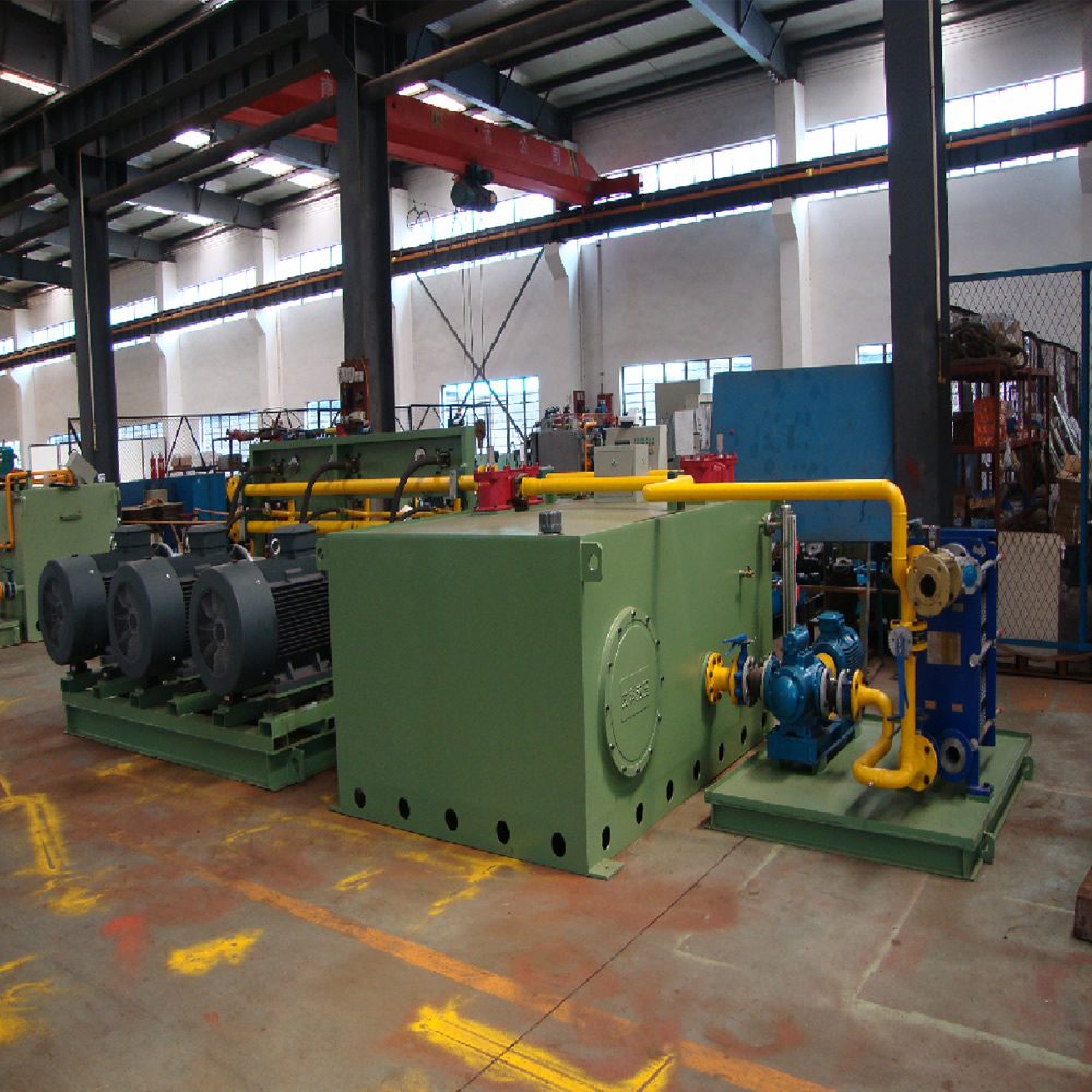 Hydraulic system valve station in front of furnace of Jilin Tonggang