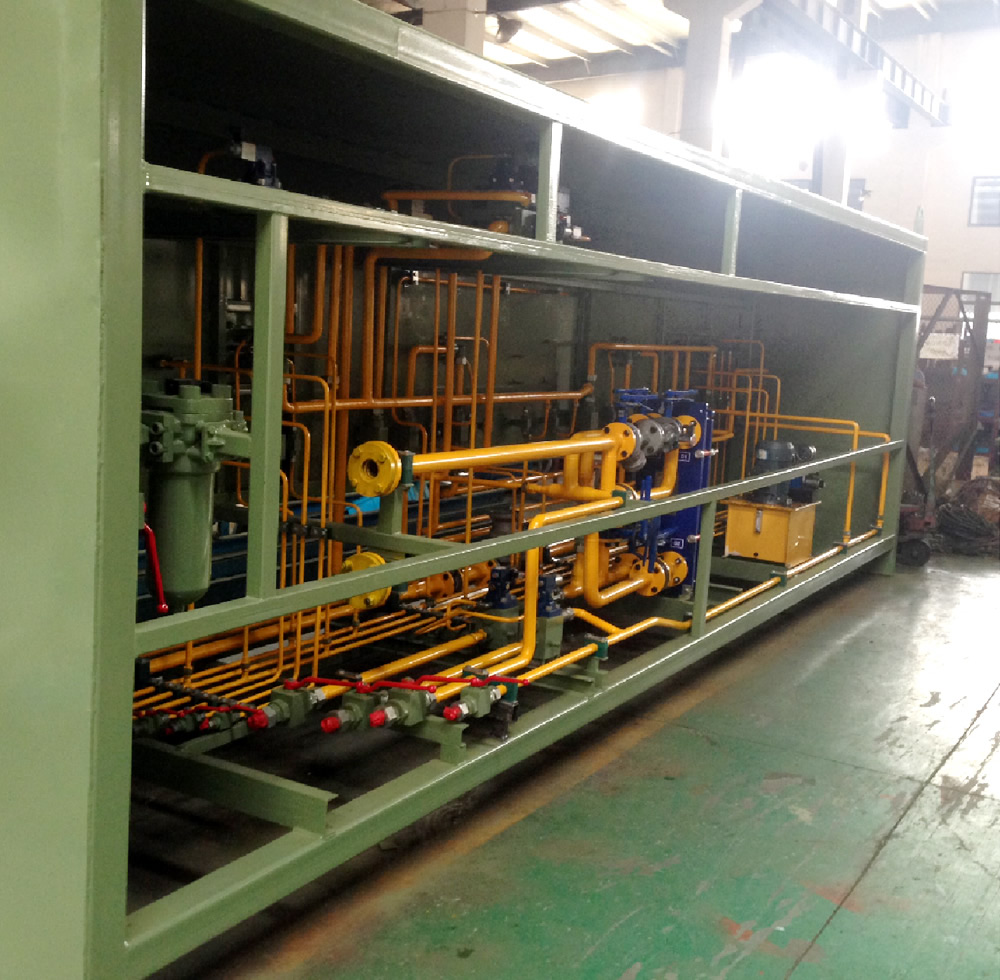 Baogang Zhanjiang project hydraulic equipment test bed